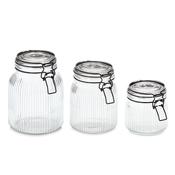 Storage Glass With Clip Closure-Range