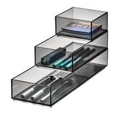 Stack &amp; Slide Organiser- By Sarah Tanno- Set of 3