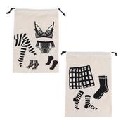 Polyester/Cotton Underwear Travel Bag, Men/Women