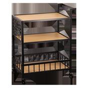 Serving Trolley With 3 Shelves image