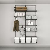 Family Storage Solution with Shelves W: 1253 mm