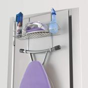 Over The Door Ironing Organiser - Silver Metallized
