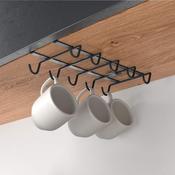 Undershelf Mugs Holder - My Mug Lava-Matt Black