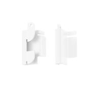 Track Standard Adapter - White- Pair