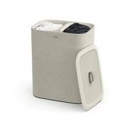 Tota- 90L- Double Laundry Separation Basket- Ecru image
