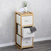 Shelf With 3 Boxes Bamboo