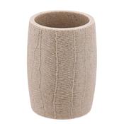 Polyresin Tumbler Leaf Effect - Natural