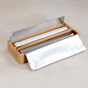 Foil &amp; Clingfilm Dispenser - Bamboo-2 Section