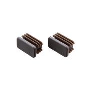 Closet Rod End Caps-Pack 2