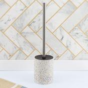 Cement Toilet Brush - Terrazzo