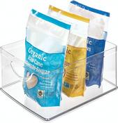 Recycled Plastic Cabinet &amp; Pantry Storage Bin- Integrated Handles