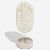Oatmeal &amp; Linen Necklace Display Stand