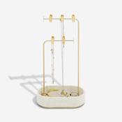 Oatmeal &amp; Linen Multi-Hook Jewellery Stand