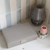 Taupe Classic Woven Lid