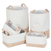 BI-Colouur Velvet effect Basket