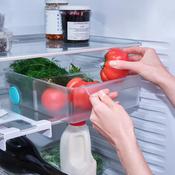 FridgeStore, Extra Large Storage Caddy, Clear