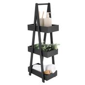 Bamboo Mdf 3 Tier Shelf