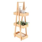 Slim Pine 3 Tier Shelf- Various Colours
