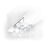 Silver Stainless Steel Wine Glass Holder image