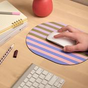 Inkerie Mouse Pad- Grided or Striped image