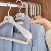 Orderly™ Set of 2 Ecru Suit &amp; Coat Hangers
