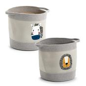 Kids Storage Basket, Cotton/Polyester - Various Designs