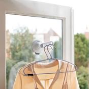 Clothes Hook With Suction Cup, Light Grey