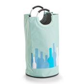 Bottle Hamper With handles, Polyester - Mint