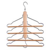 Multiple Clothes Hanger, Beech/Metal