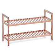 Shoe Rack With 2 Shelves, Bamboo