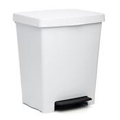 Pedal Dust Bin Cubik White
