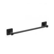 Medium-Sized Towel Rail Nero- Adhesive Fitting image