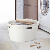 Laundry Basket Baobab Sky White image