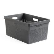 Laundry Basket Bohol Anthracite Grey image
