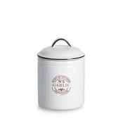 Garlic Storage Container, 880ml, Ceramics - White