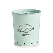 Storage Jar Potatoes , Metal-Mint