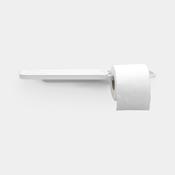 MindSet Toilet Rool Holder with Shelf-Fresh White image