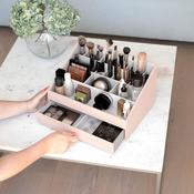 Supersize Makeup Organiser-Blush Pink