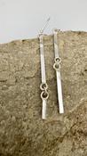 Handmade Silver “Connect” Earrings  image