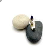 “Stature” Silver Ring with Lapis Lazuli image