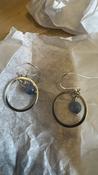 Handmade Silver “Swing1” Earrings with  Kyanite. image