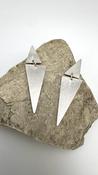 Handmade Silver “Sleek Lines 2” Earrings 