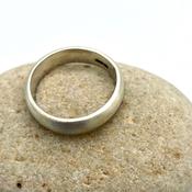 Handmade Sterling Silver “Satin” Ring image