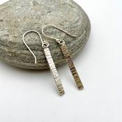 Handmade Silver “Threads1” Earrings  image