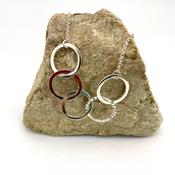 Handmade “Links 5” Interlocking Silver Chain image
