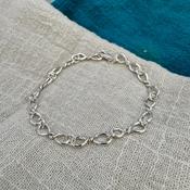 Sterling Silver Handmade “Twist” Bracelet image