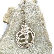 “Medallion 1” Silver pendant. image
