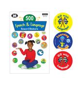 500 Speech &amp;amp; Language Reward Stickers