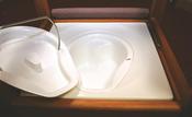 Replacement Commode Bucket &amp;amp; Lid (Wooden Commode)