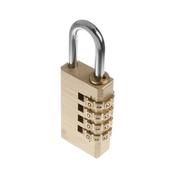 Brass Combination Padlock 40mm